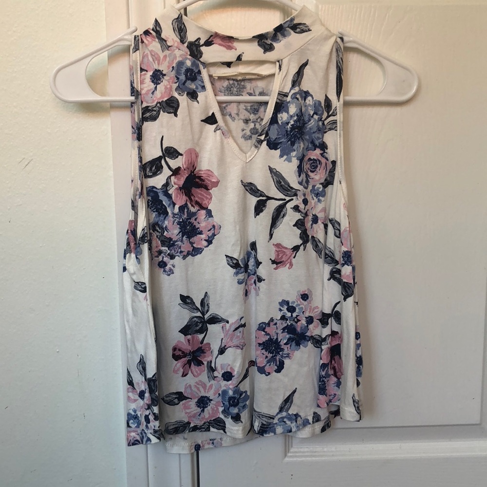 Floral Halter Top